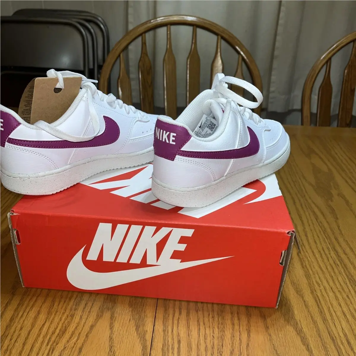 Nike shoes - Nike Court Vision - Court Vision - DH3158-100 - White, Manufacturer: White/White/White 15