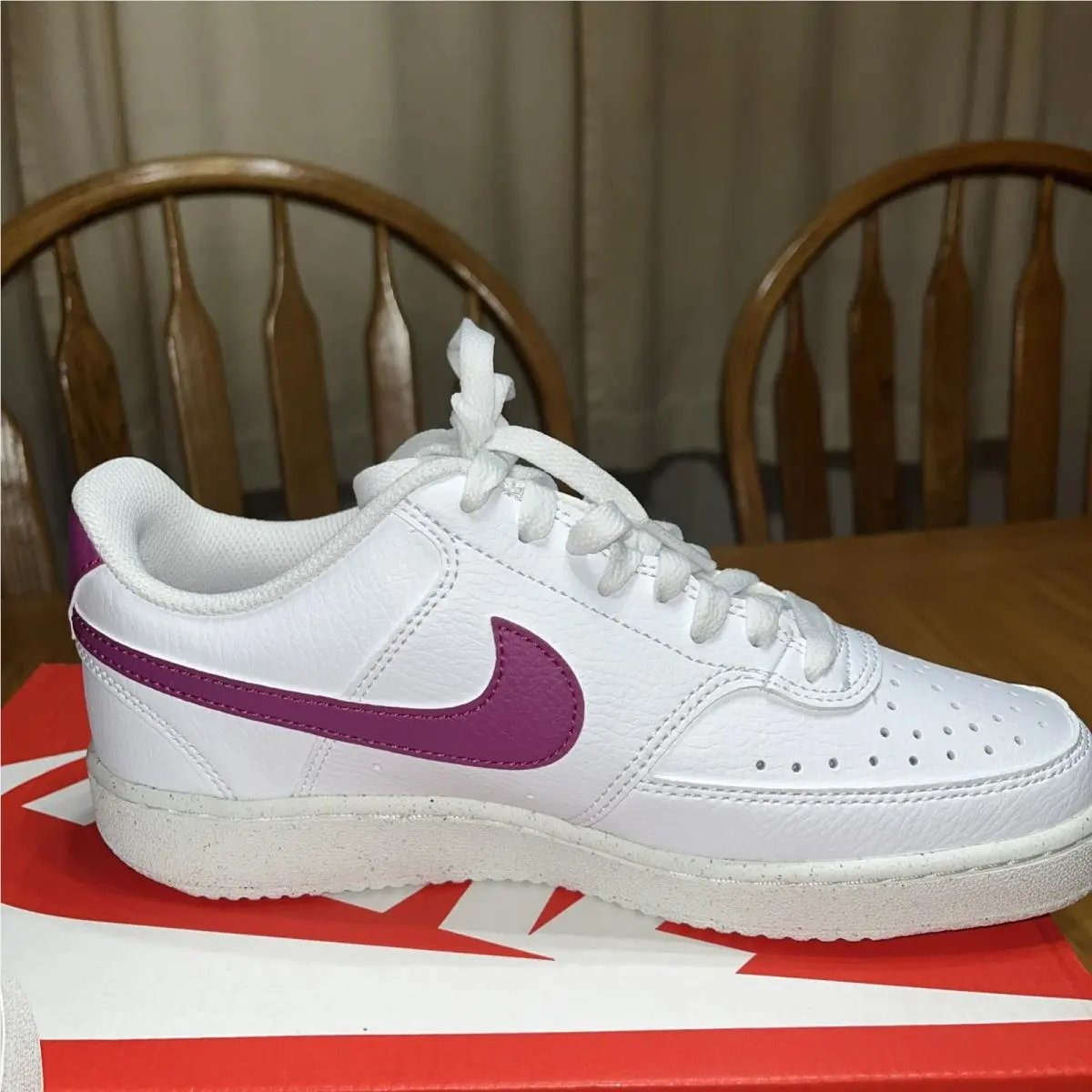 Nike shoes - Nike Court Vision - Court Vision - DH3158-100 - White, Manufacturer: White/White/White 0