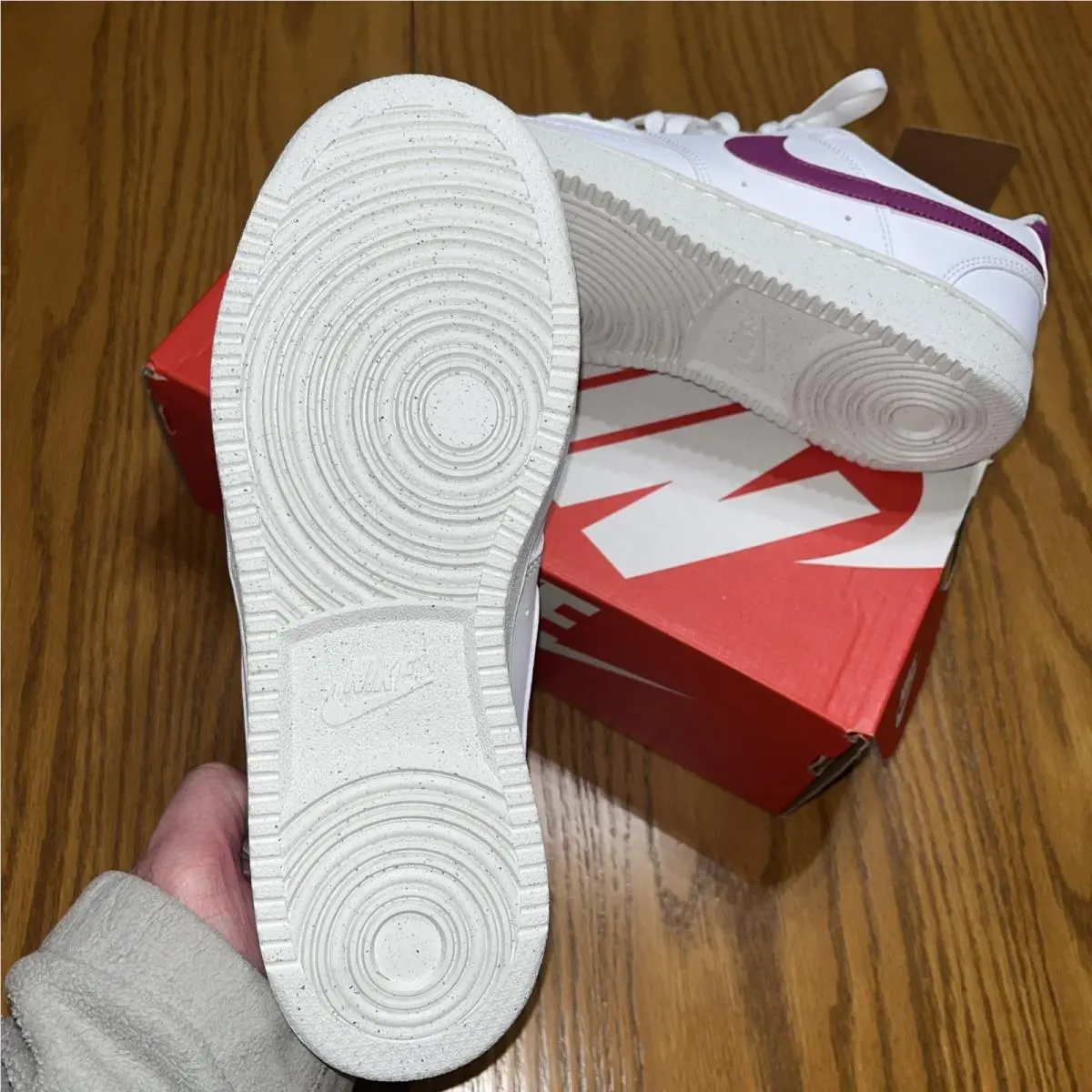 Nike shoes - Nike Court Vision - Court Vision - DH3158-100 - White, Manufacturer: White/White/White 5