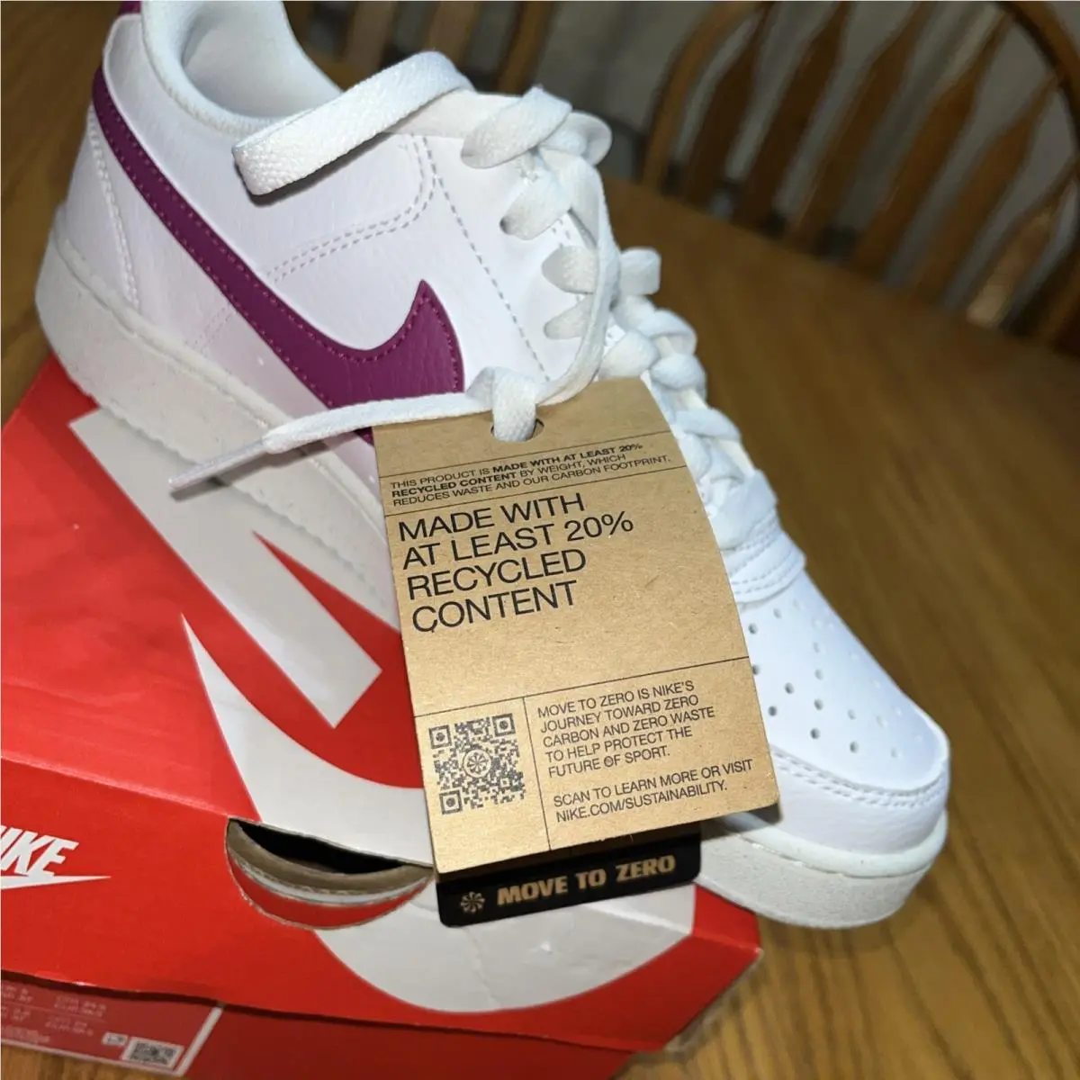 Nike shoes - Nike Court Vision - Court Vision - DH3158-100 - White, Manufacturer: White/White/White 7
