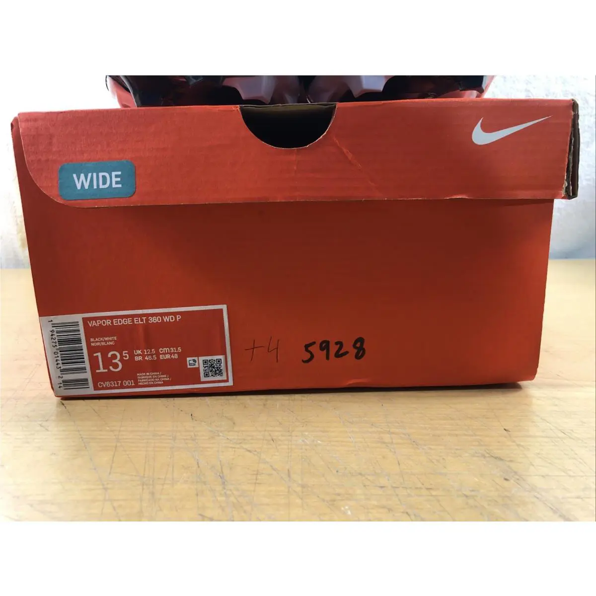 Nike shoes - Nike Vapor Edge Elite 360 - CV6317-001 - Black (UPC: 194275014432) 1