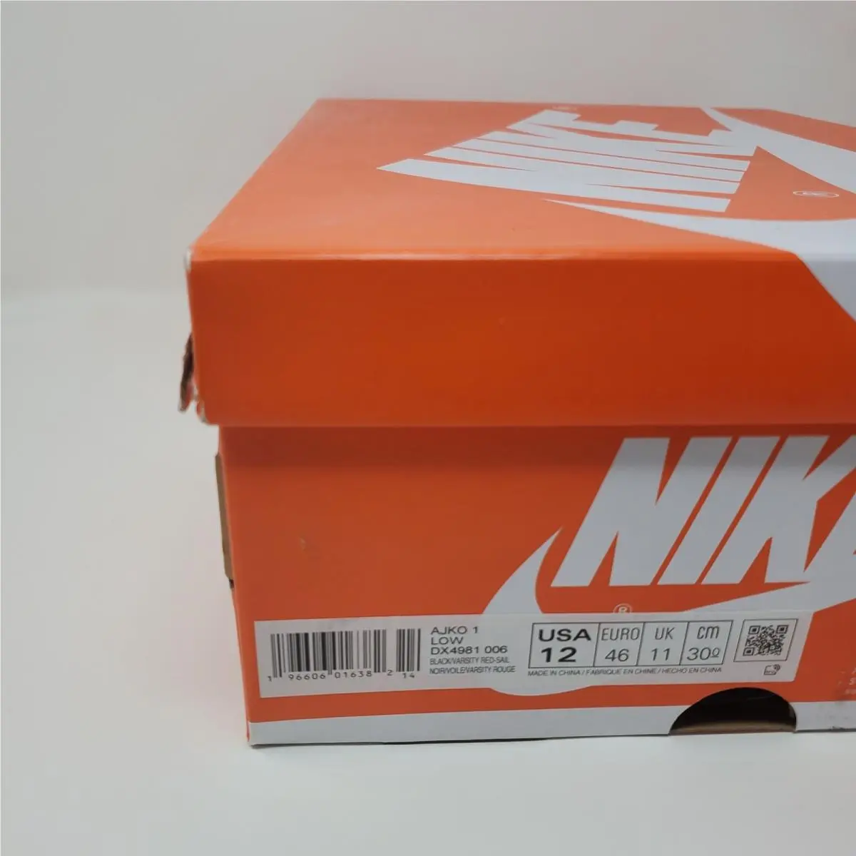 Nike shoes - Air Jordan 1 Low - Air Low - DX4981-006 - Red 8