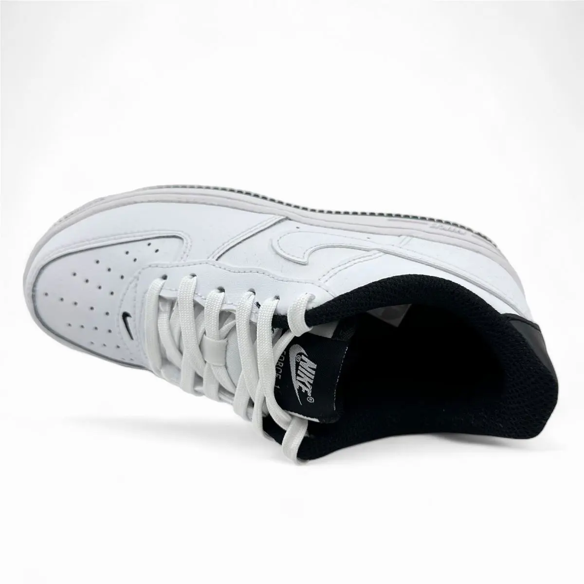 Nike shoes - Nike Force 1 - Force - DV1332 100 - White, Manufacturer: White Black (UPC: 196149544090) 2