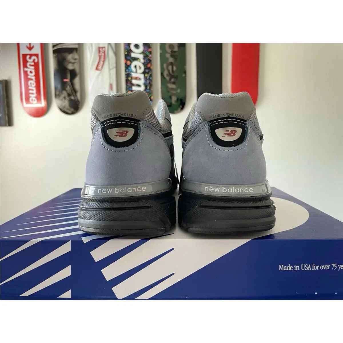 New Balance shoes - New Balance 990V4 - U990BB4 - Artic Grey (UPC: 197375296210) 5