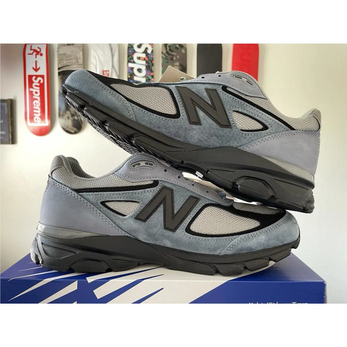 New Balance shoes - New Balance 990V4 - U990BB4 - Artic Grey (UPC: 197375296210) 6