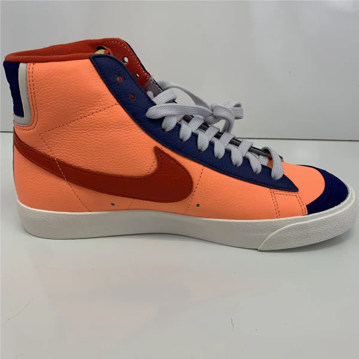 Nike shoes - Nike Blazer Mid 77 - Blazer Mid - DO7396 991 - Blue/ Red/ Pinkish Orange (UPC: 195866793583) 1