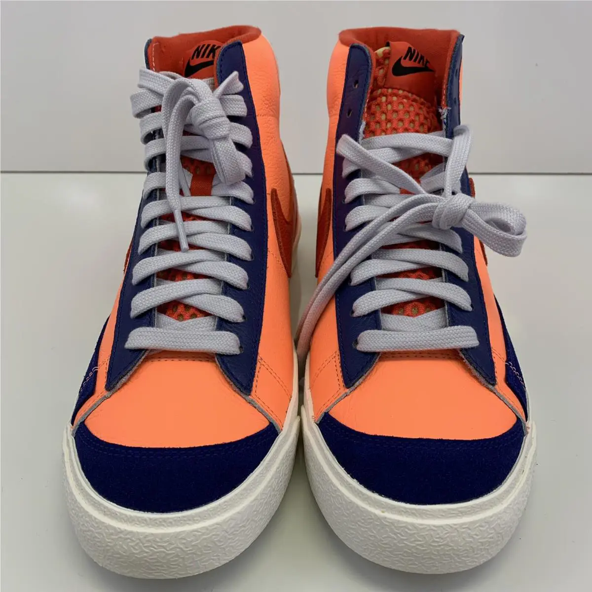 Nike shoes - Nike Blazer Mid 77 - Blazer Mid - DO7396 991 - Blue/ Red/ Pinkish Orange (UPC: 195866793583) 2