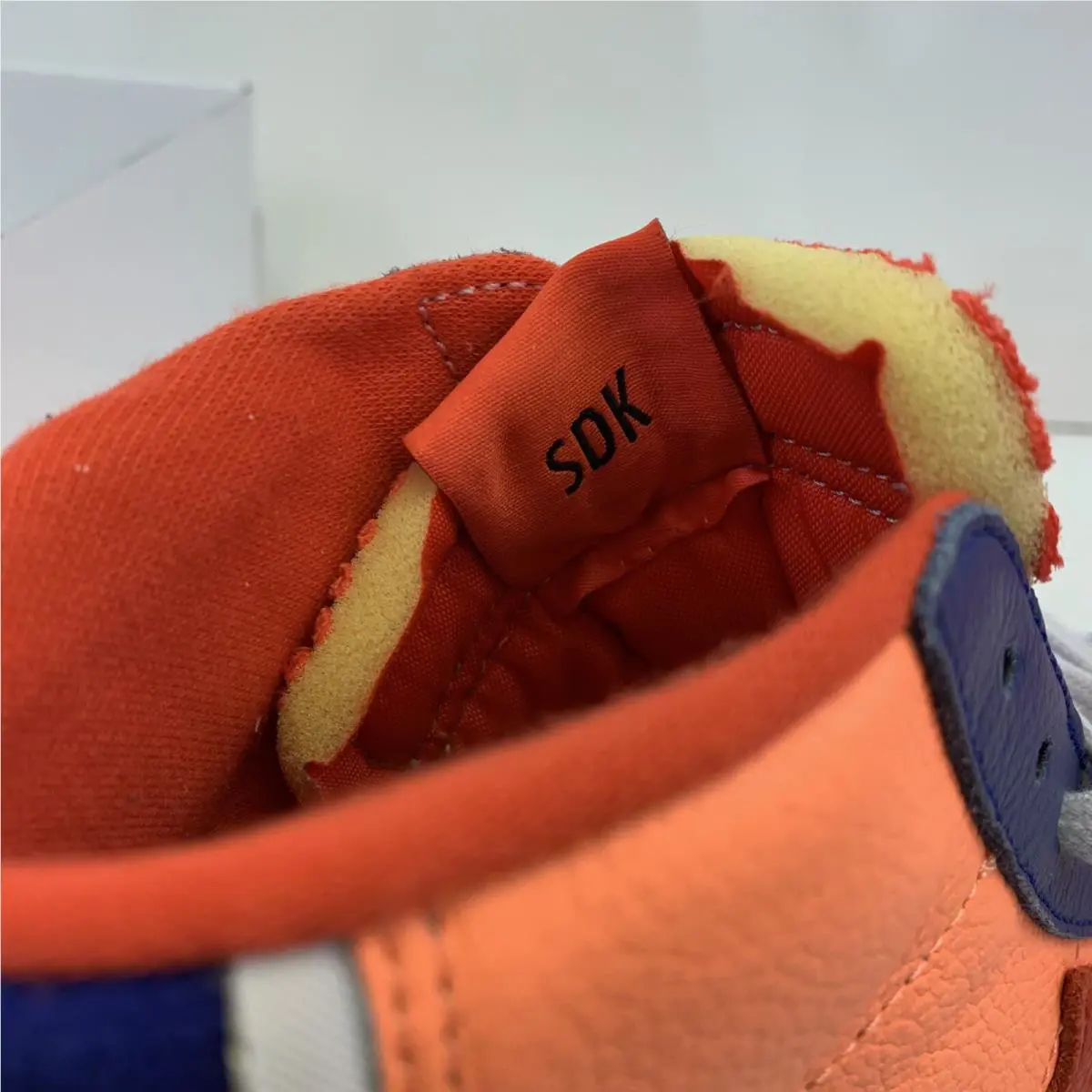Nike shoes - Nike Blazer Mid 77 - Blazer Mid - DO7396 991 - Blue/ Red/ Pinkish Orange (UPC: 195866793583) 7