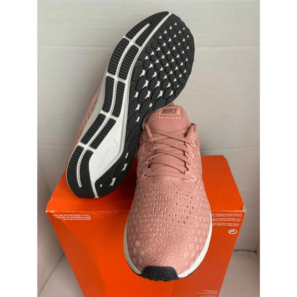 Nike shoes - Nike Air Zoom Pegasus 35 - 942855-603 - RUST PINK/TROPICAL PINK (UPC: 888408443458) 3