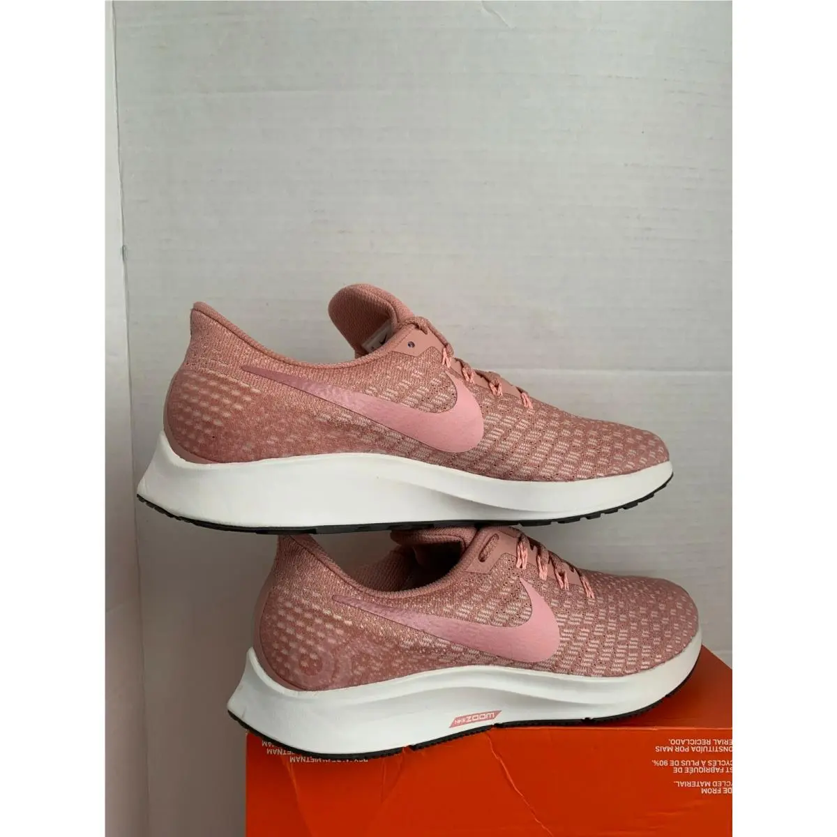 Nike shoes - Nike Air Zoom Pegasus 35 - 942855-603 - RUST PINK/TROPICAL PINK (UPC: 888408443458) 9