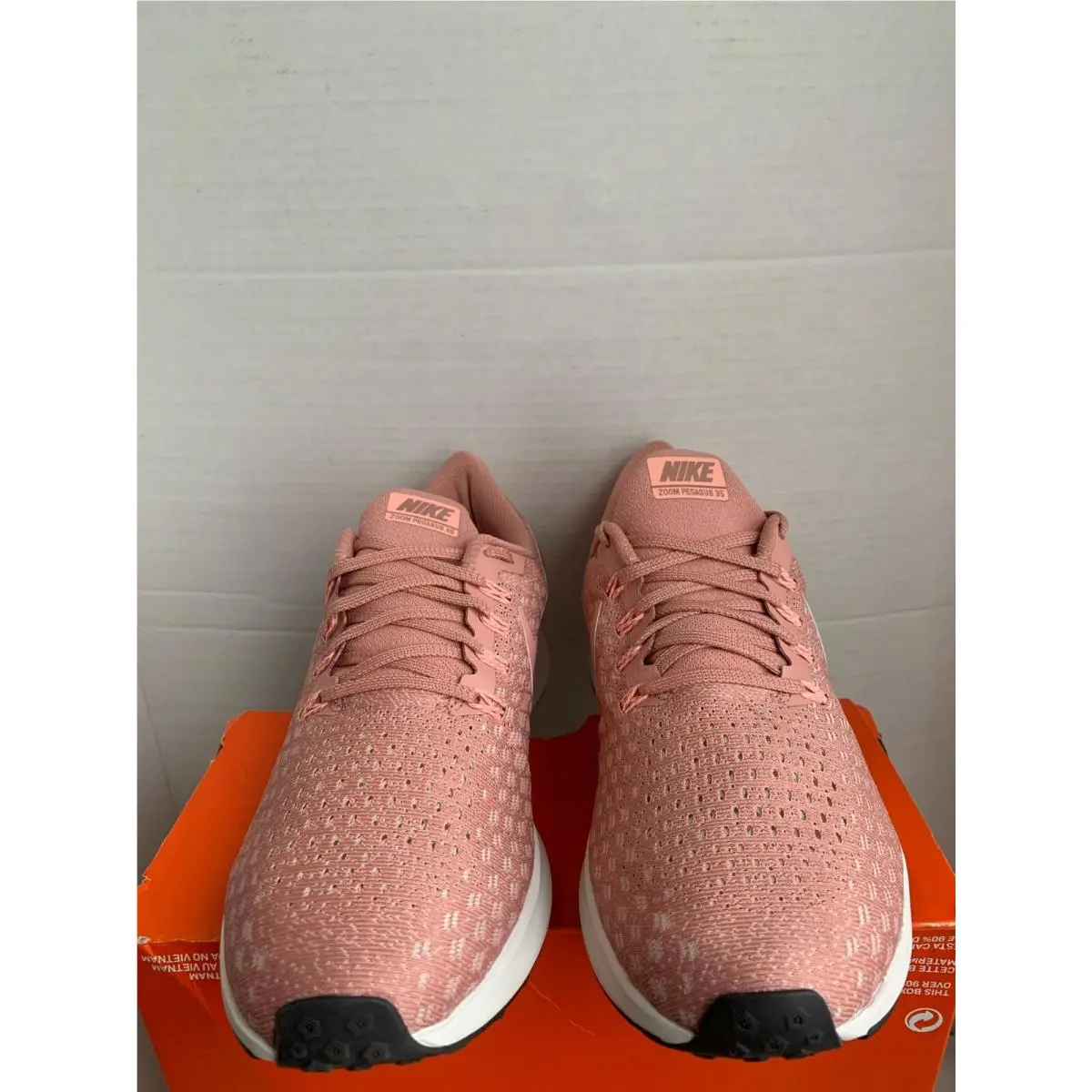 Nike shoes - Nike Air Zoom Pegasus 35 - 942855-603 - RUST PINK/TROPICAL PINK (UPC: 888408443458) 6