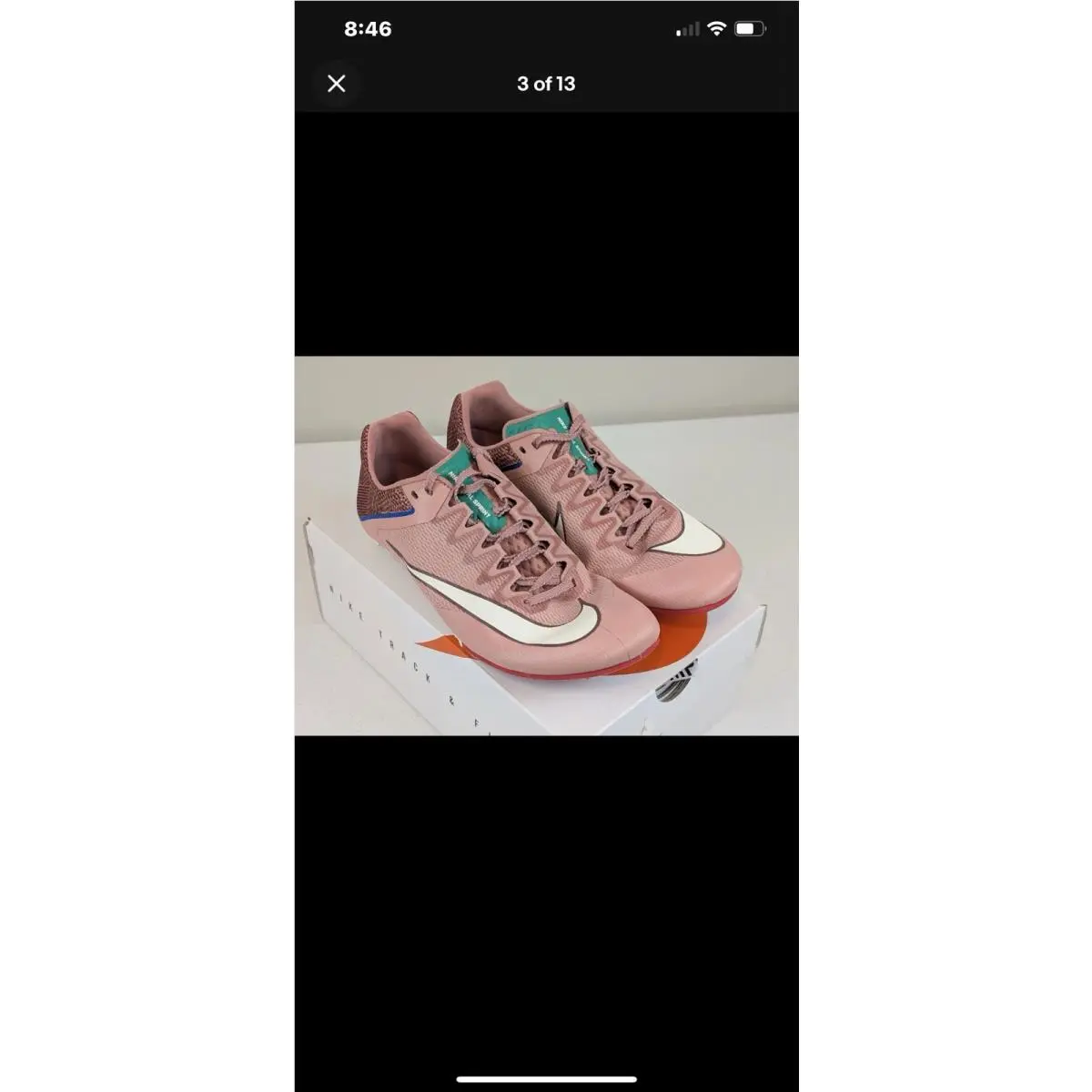 Nike shoes - Zoom Rival Sprint All - Zoom Rival Sprint All - HQ2061-600 - Pink 2