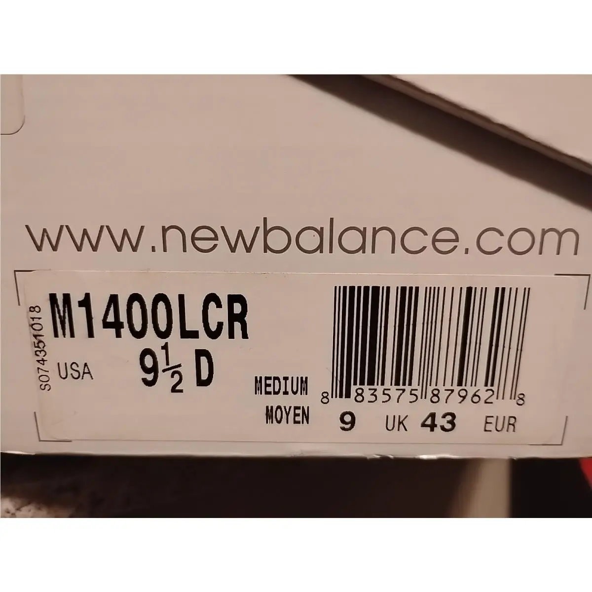 New Balance shoes - New Balance 1400 - M1400LCR - Brown 11