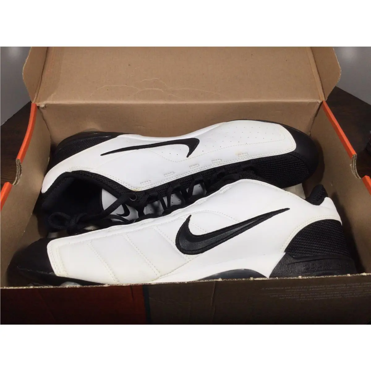 Nike shoes - Nike Zoom Air - Zoom Air - 306083-101 - White & Black 1