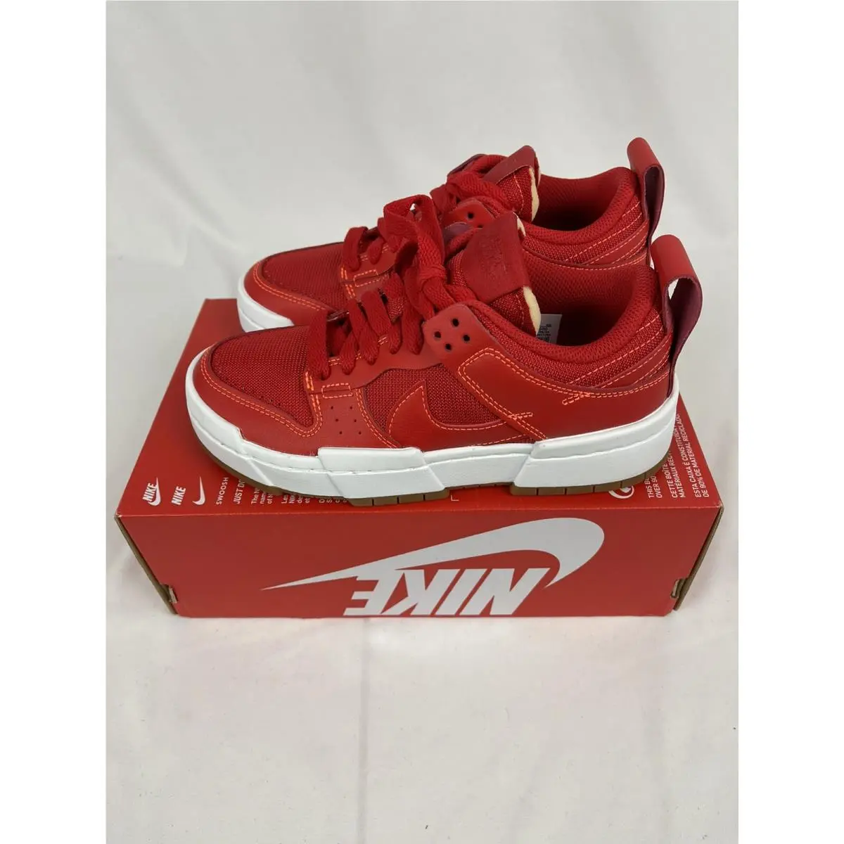 Nike shoes - Nike Dunk Low - Dunk Low - CK6654-600 - GYM RED/SUMMIT WHITE-GUM MEDIUM BROWN (UPC: 00194499057833) 0