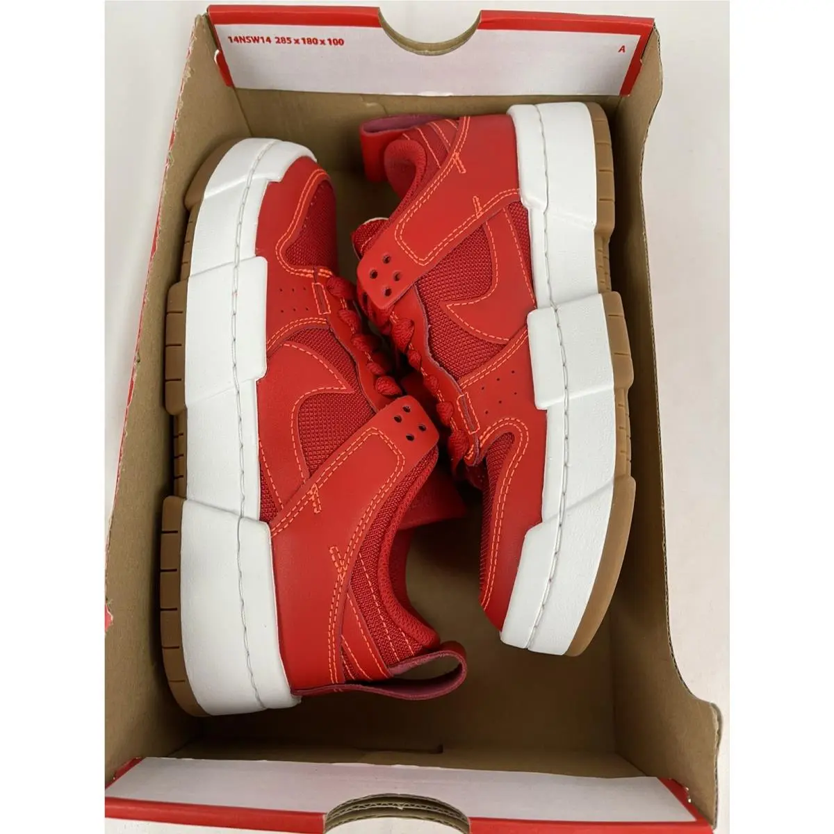 Nike shoes - Nike Dunk Low - Dunk Low - CK6654-600 - GYM RED/SUMMIT WHITE-GUM MEDIUM BROWN (UPC: 00194499057833) 4