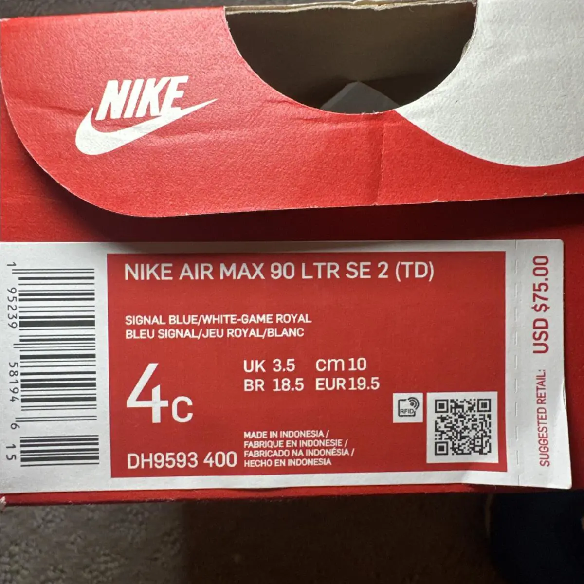 Nike shoes - Nike Air Max 90 - Air Max - DH9593-400 - Blue (UPC: 0195239581946) 3
