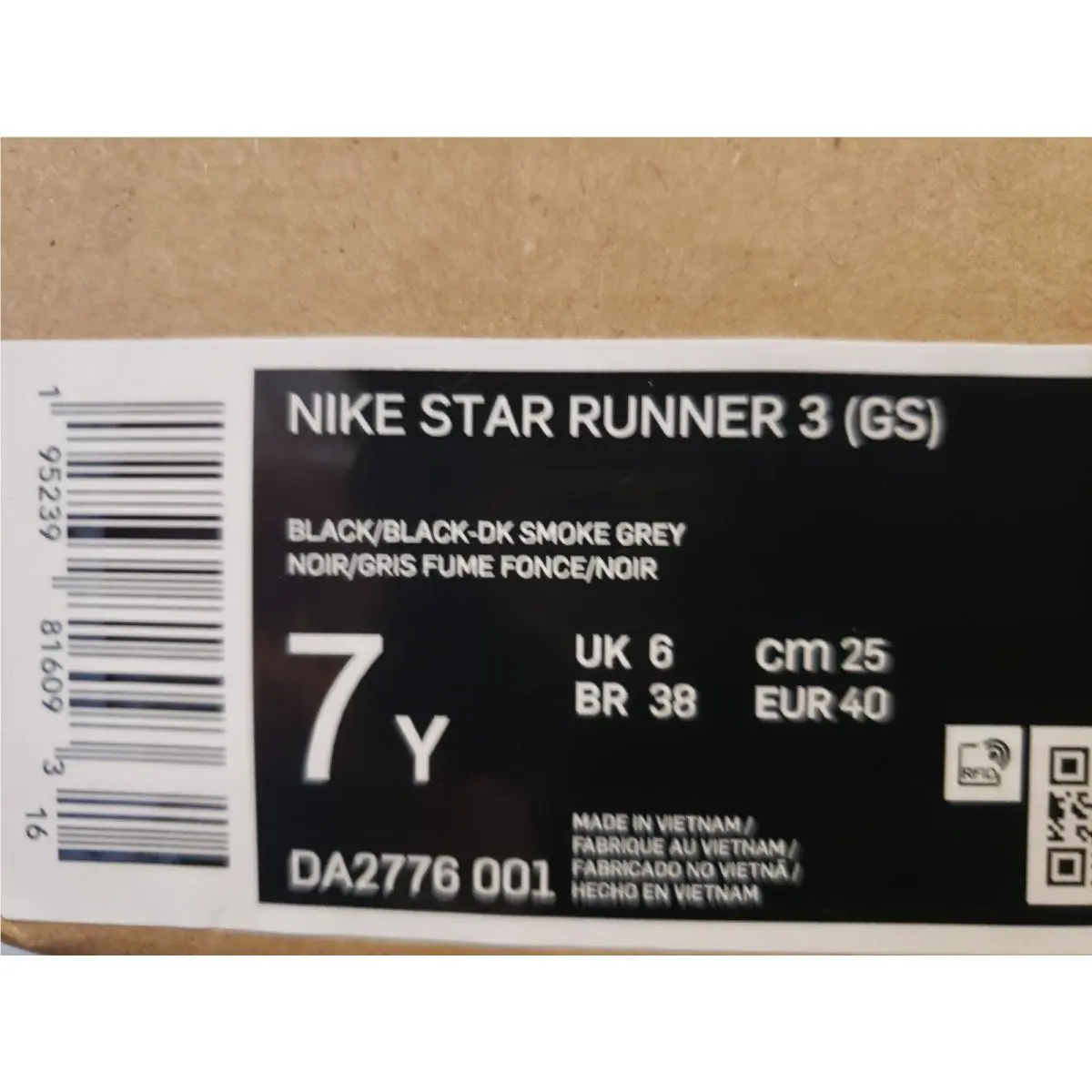 Nike shoes - BLACK/BLACK-DK SMOKE GREY (UPC: 195239816093) 4