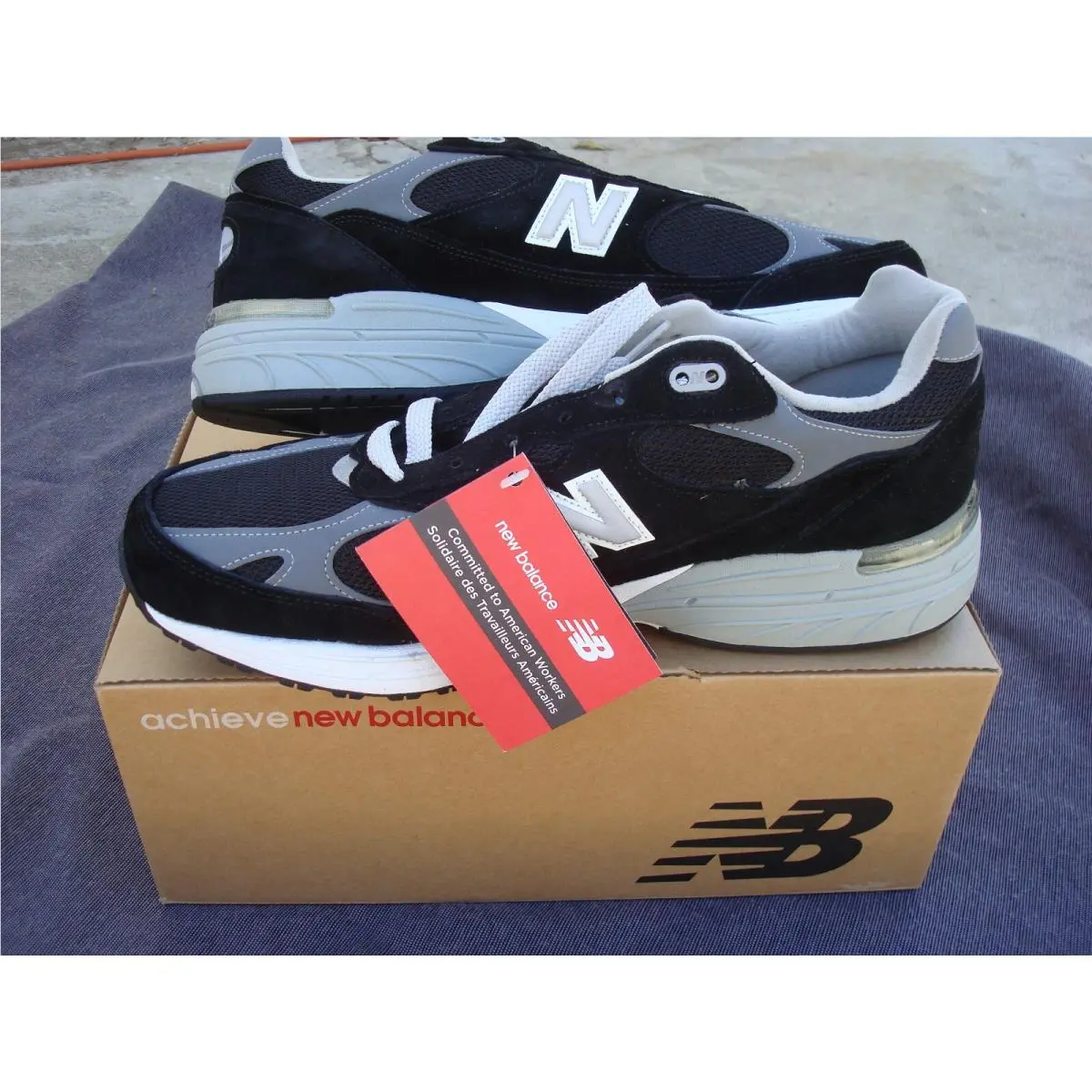 New Balance MK993BK Size 11 D 2008 Tags Tissue Never Worn