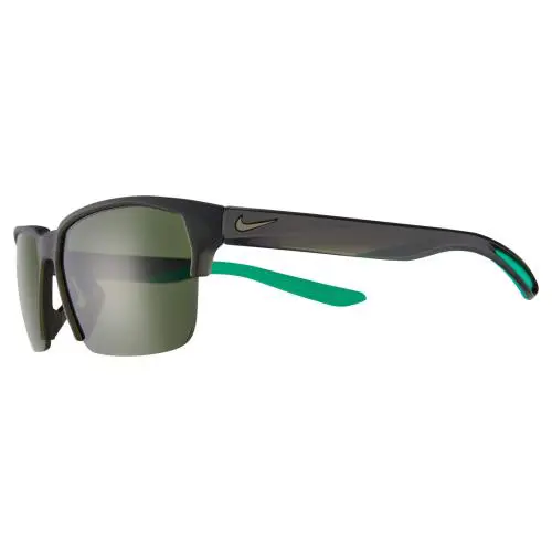 Nike CU3748-330 Matte Sequoia Maverick Free Sunglasses with Green Lenses - Matte Sequoia/Medium Olive/Green, Frame: Matte Sequoia, Lens: Green