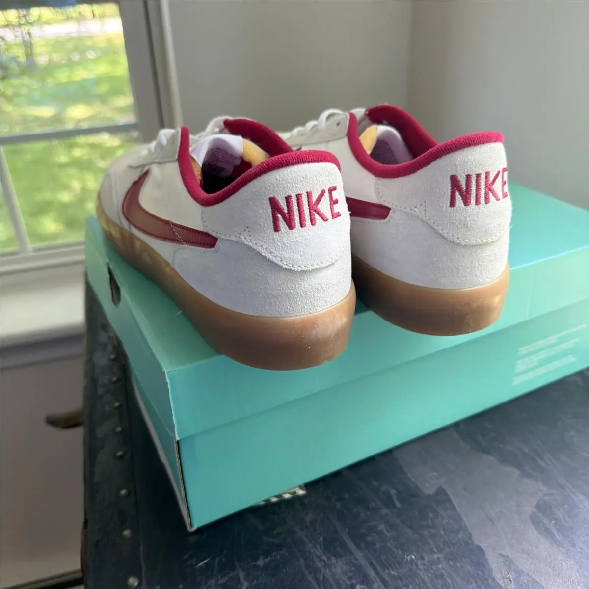 Nike shoes - Nike Heritage Vulc SB - Heritage Vulc - CD5010-100 - White, Manufacturer: Summit White/White/Gum Light Brown/Cardinal Red 0