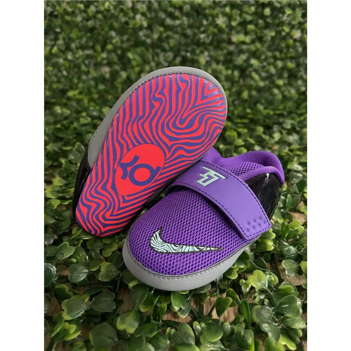 Nike shoes - Nike KD 7 - Purple / Turquoise / Black, Manufacturer: Purple / Turquoise / Black (UPC: 0885176588510) 2