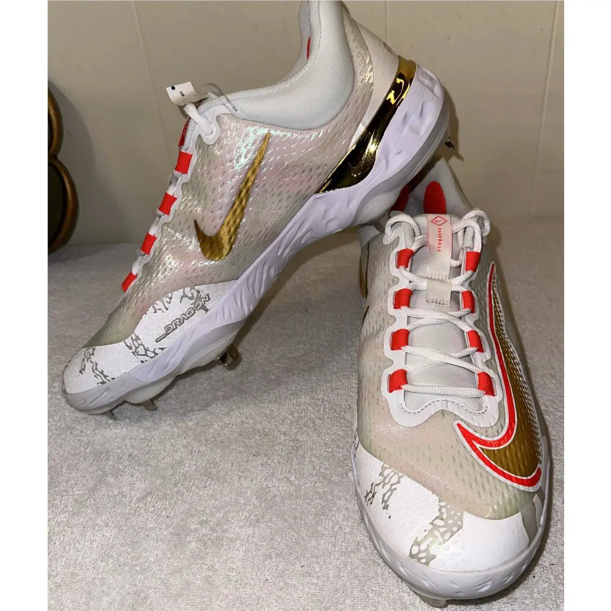 Nike shoes - Nike Alpha Huarache Elite 4 - FD2745-161 - Summit White / White / Bright Crimson 1