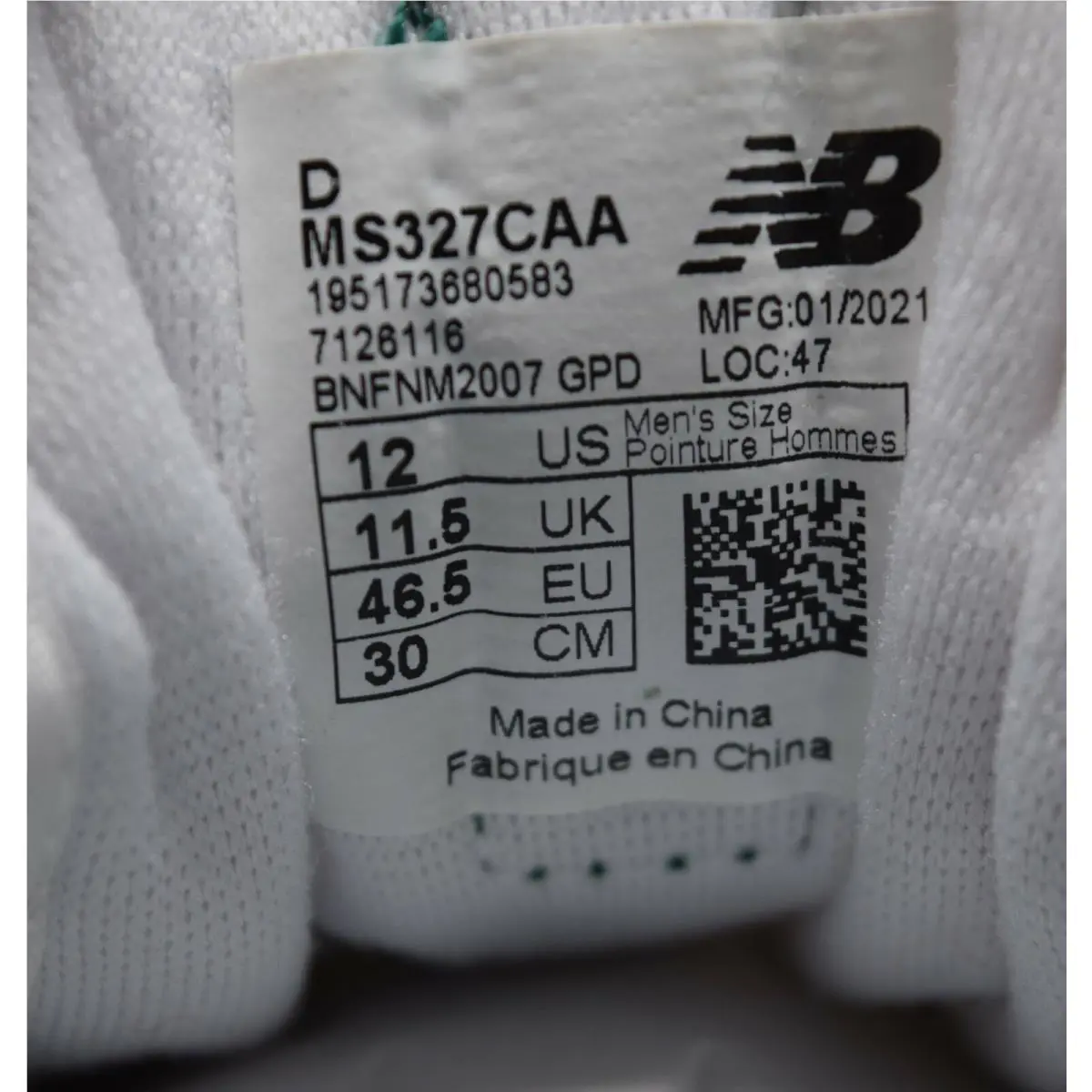 New Balance shoes - New Balance 327 - MS327CAA - multicolor (UPC: 195173680583) 4