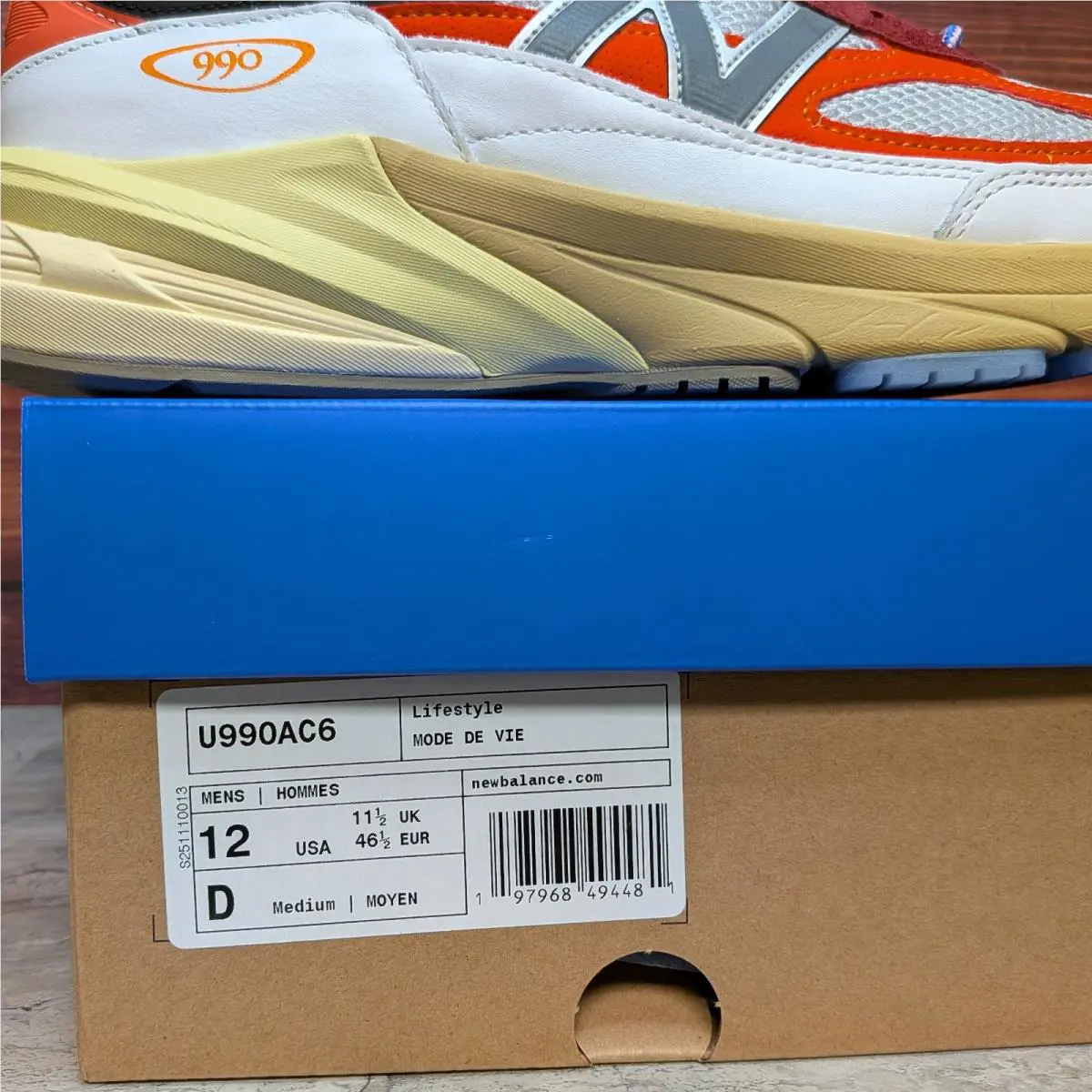 New Balance shoes - New Balance 990 v6 - 040425-S21T-240 - Multicolor (UPC: 197968494481) 9