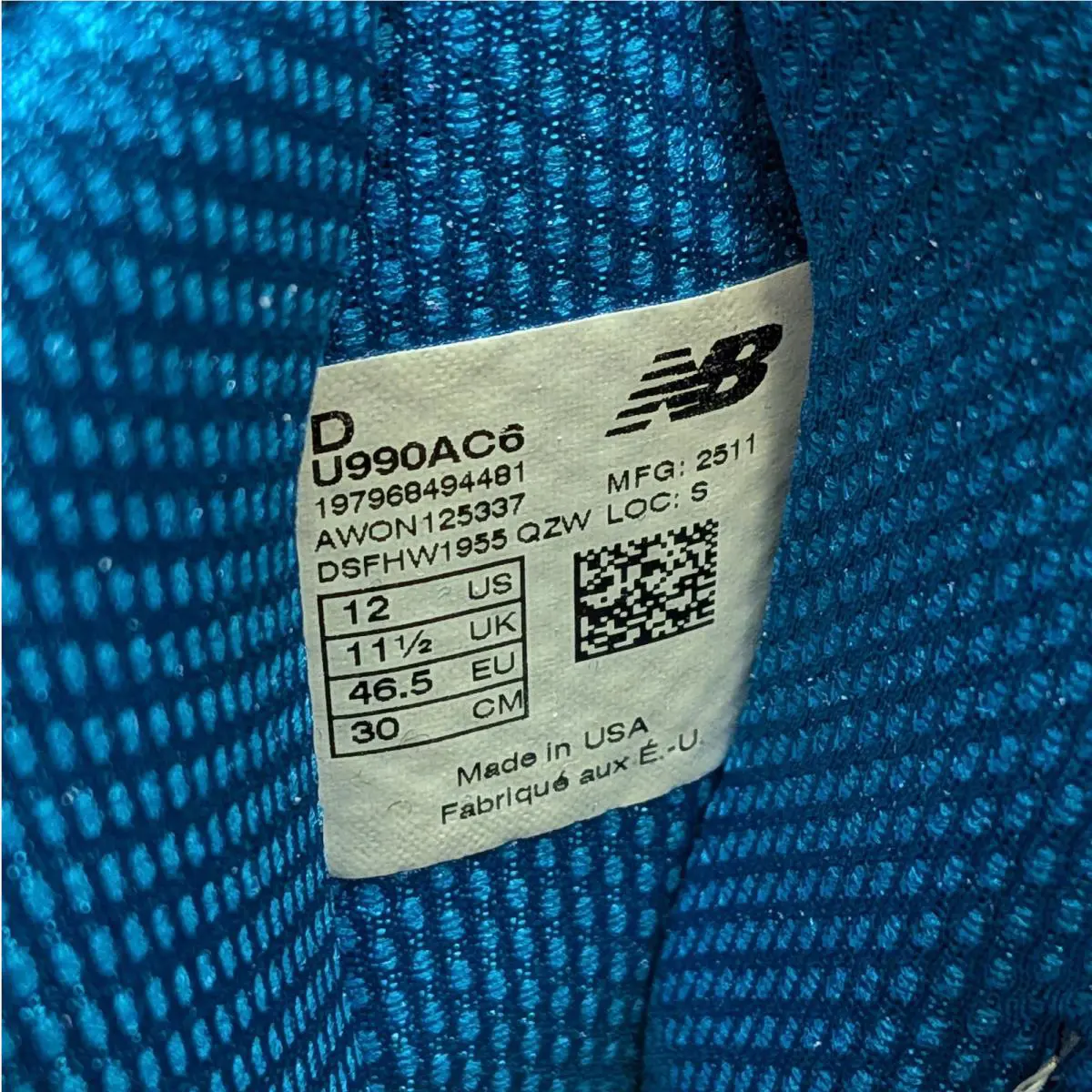 New Balance shoes - New Balance 990 v6 - 040425-S21T-240 - Multicolor (UPC: 197968494481) 7