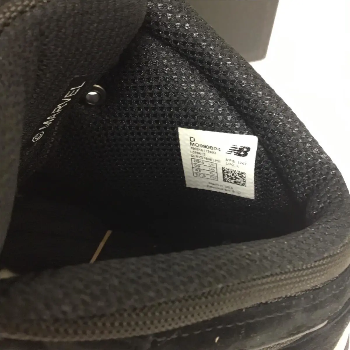 New Balance shoes - New Balance 990 v4 - MO990BP4 - Black (UPC: 0798248112493) 6