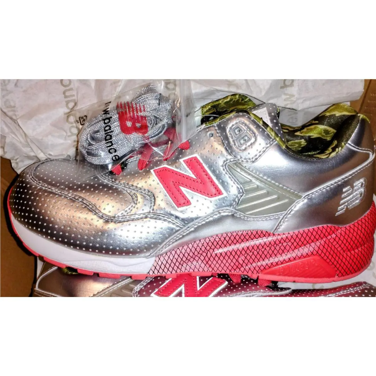 New Balance shoes - New Balance 580 - MT580USV - Silver 3