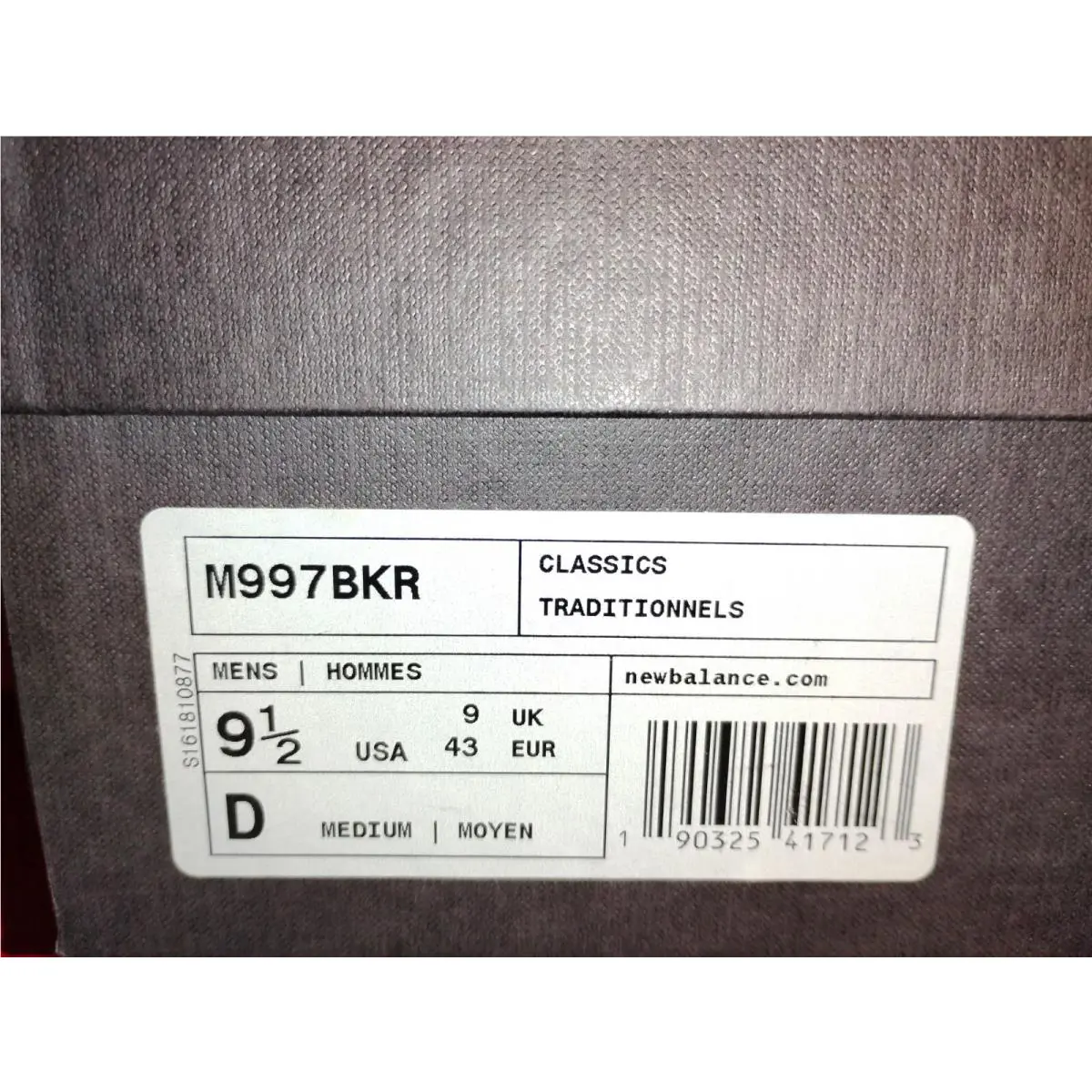 New Balance shoes - Horween x 997 - Horween - M997BKR - Beige 10