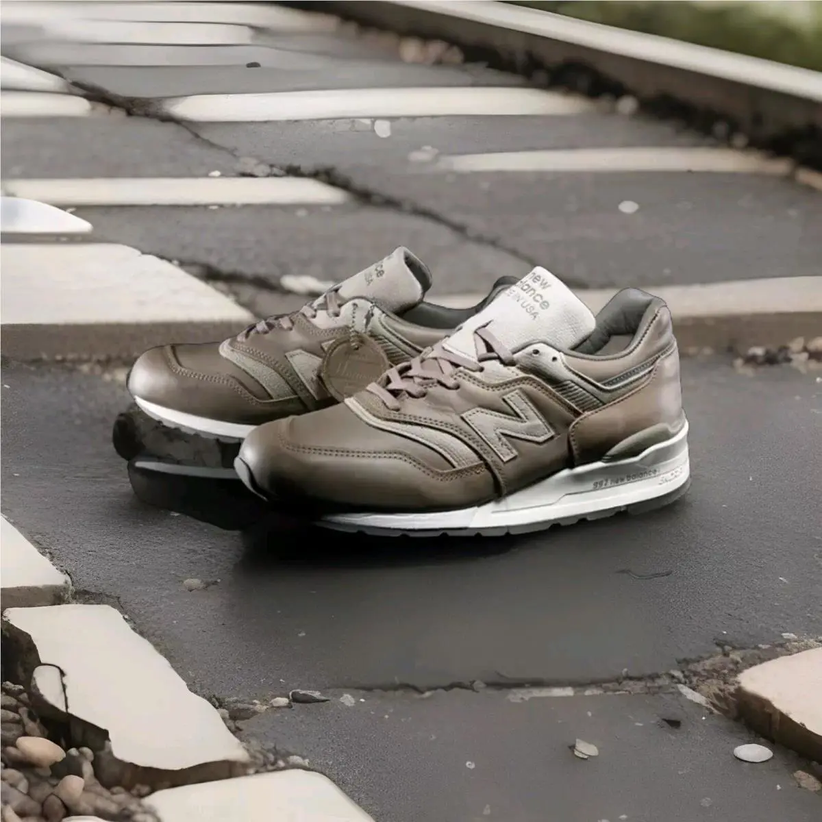 New Balance shoes - Horween x 997 - Horween - M997BKR - Beige 4