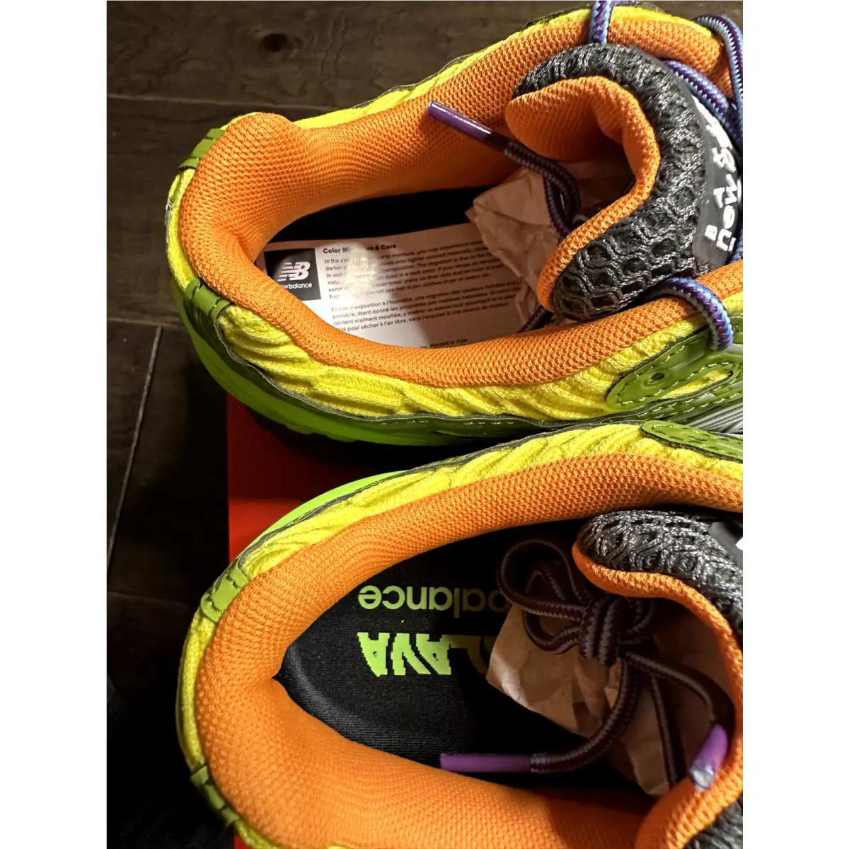 New Balance shoes - Yellow/Orange 4