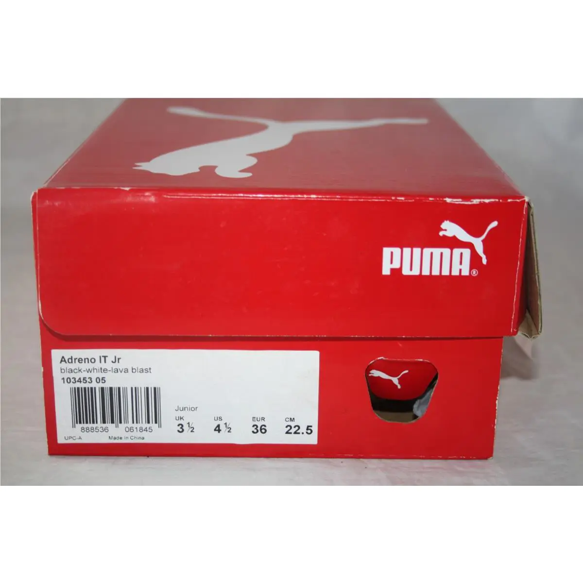 Puma shoes - BLACK-WHITE-LAVA BLAST 14
