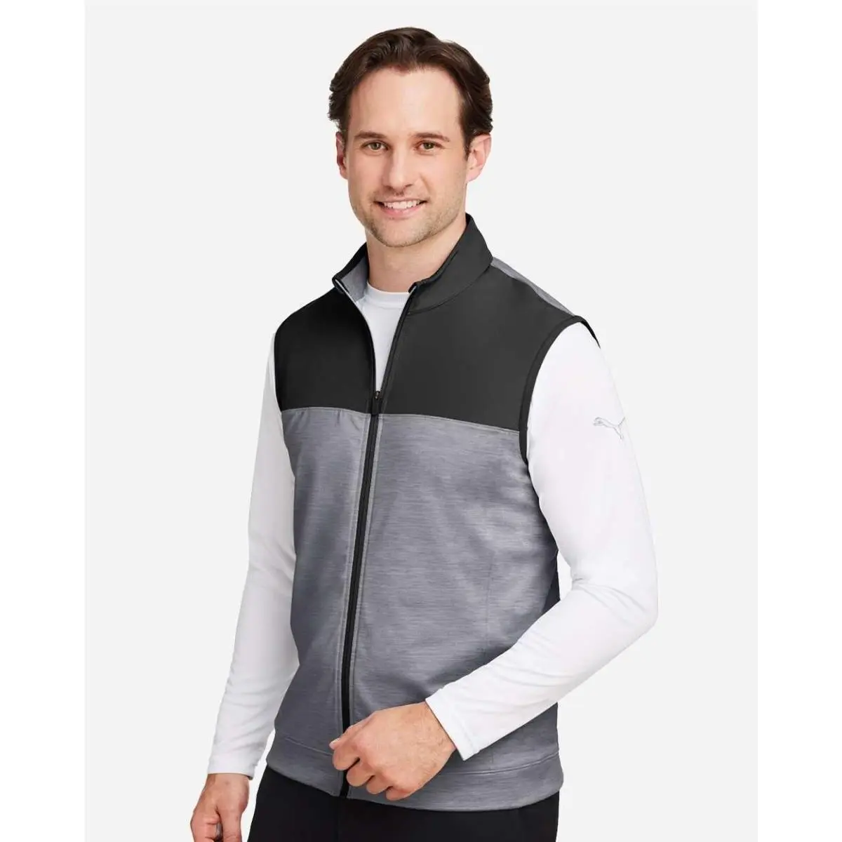Puma clothing - 537465 Puma Golf - Golf - Black/ Quiet Shade Heather 4