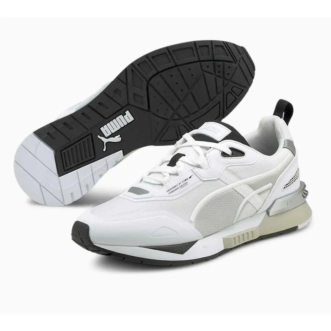 Puma shoes - PUMA Mirage Tech Core - Mirage Tech Core - 381119-01 - White-Gray Violet Silver 0