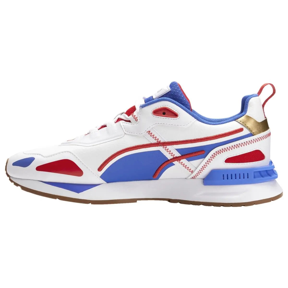 Puma shoes - Puma White-Strong Blue-High Risk Red 5