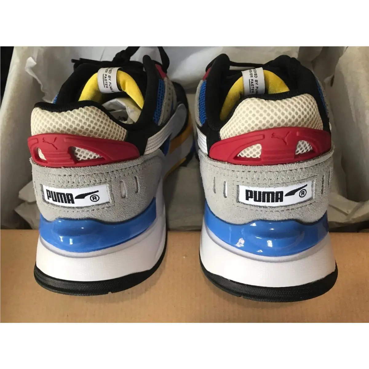 Puma shoes - PUMA MIRAGE SPORT REMIX - MIRAGE SPORT REMIX - 381051-01 - Black/White 9