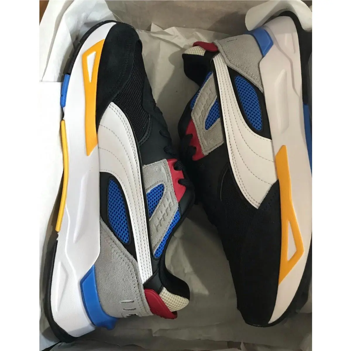 Puma shoes - PUMA MIRAGE SPORT REMIX - MIRAGE SPORT REMIX - 381051-01 - Black/White 7