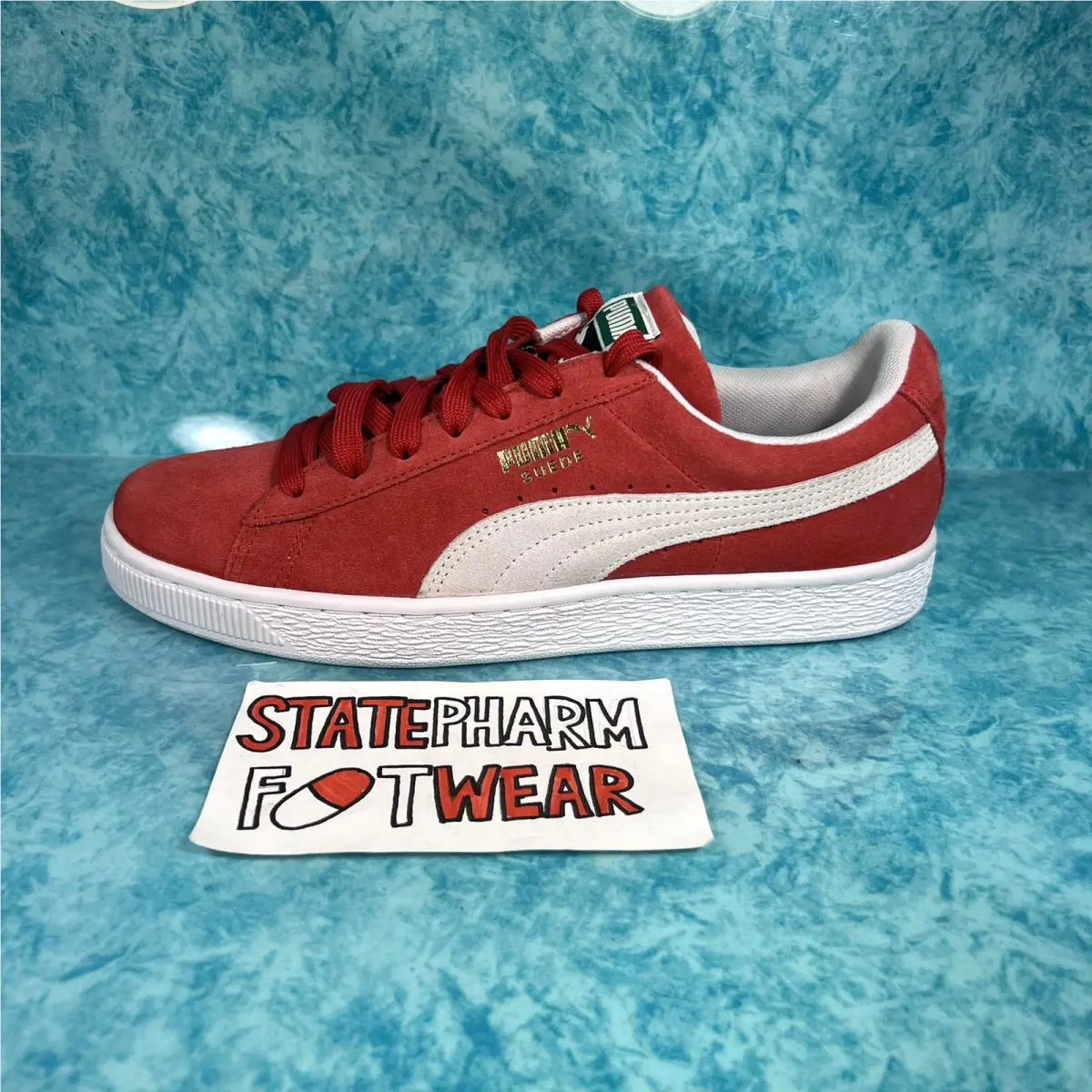 Puma shoes - PUMA Suede Classic - Suede Classic - 352634-65 - Red 0
