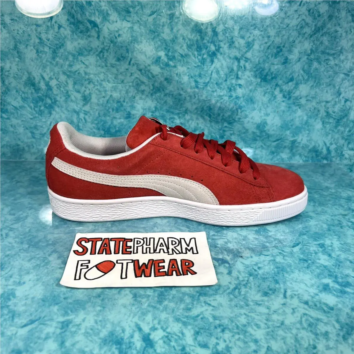 Puma shoes - PUMA Suede Classic - Suede Classic - 352634-65 - Red 1