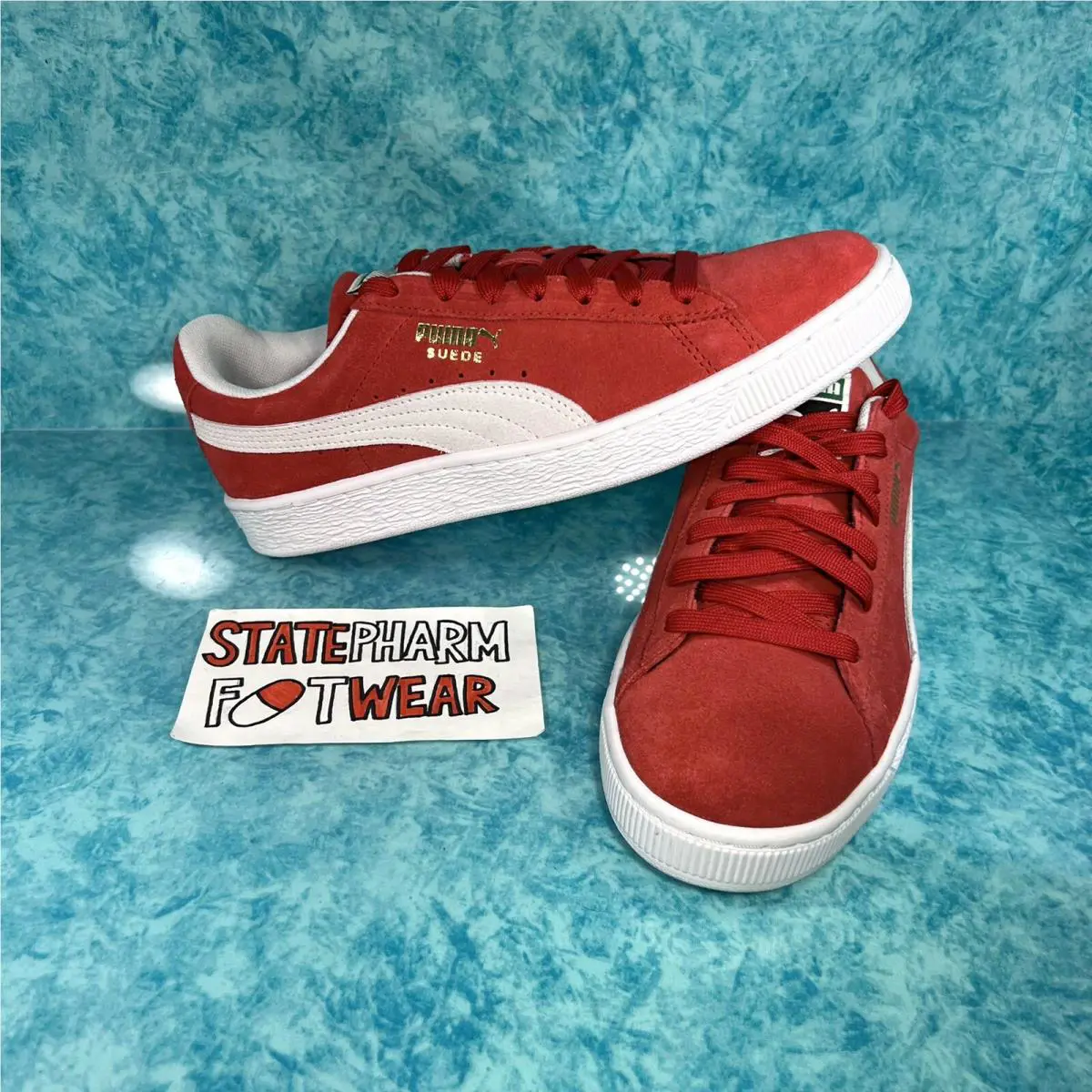 Puma shoes - PUMA Suede Classic - Suede Classic - 352634-65 - Red 4