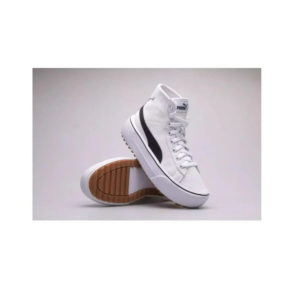 Puma shoes - PUMA Mid - Mid - White, Black, Gold 12