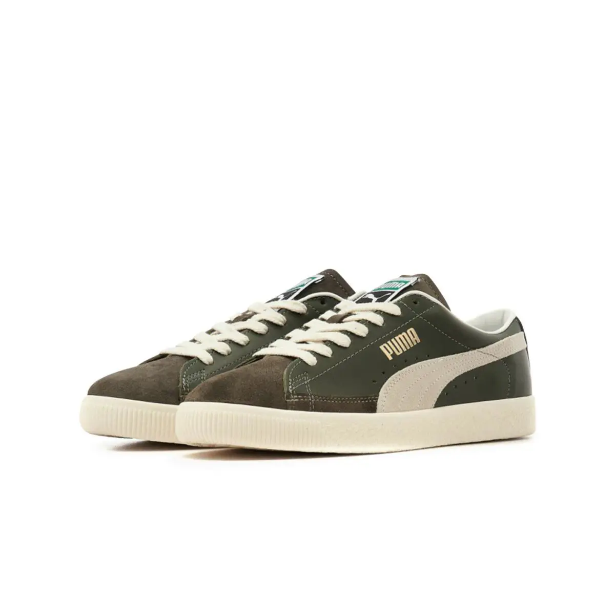 Puma shoes - Puma Basket VTG - Basket VTG - Forest Night-Puma White 0
