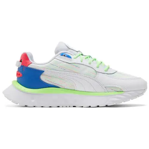 Puma shoes - WILD RIDER SPECTRA - WILD RIDER SPECTRA - 382874-01 - WHITE/BLUEMAZING 2