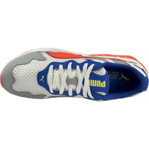 Puma shoes - PUMA Cell - Cell - 19312505 - White/lava blast/blue (UPC: 193525598500) 3