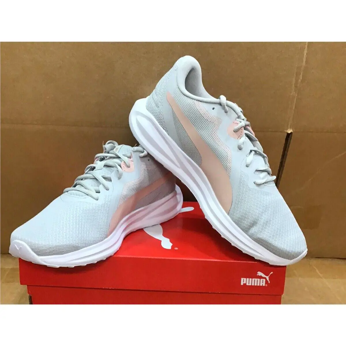Puma shoes - Puma Twitch Runner Lace Up Running - 37755823 - Grey 9