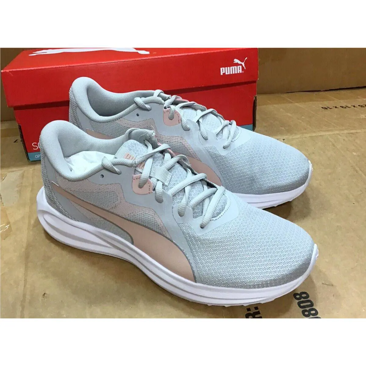 Puma shoes - Puma Twitch Runner Lace Up Running - 37755823 - Grey 7